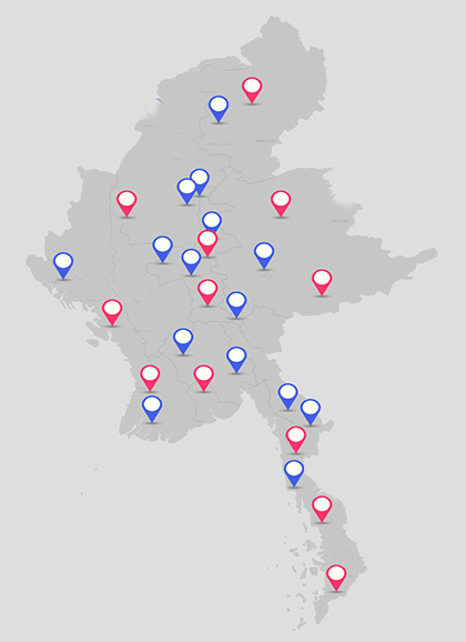 Branches and Dealers of Blue Sky Company